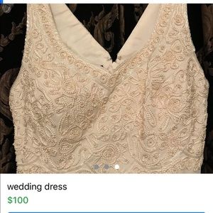 Wedding dress size 8